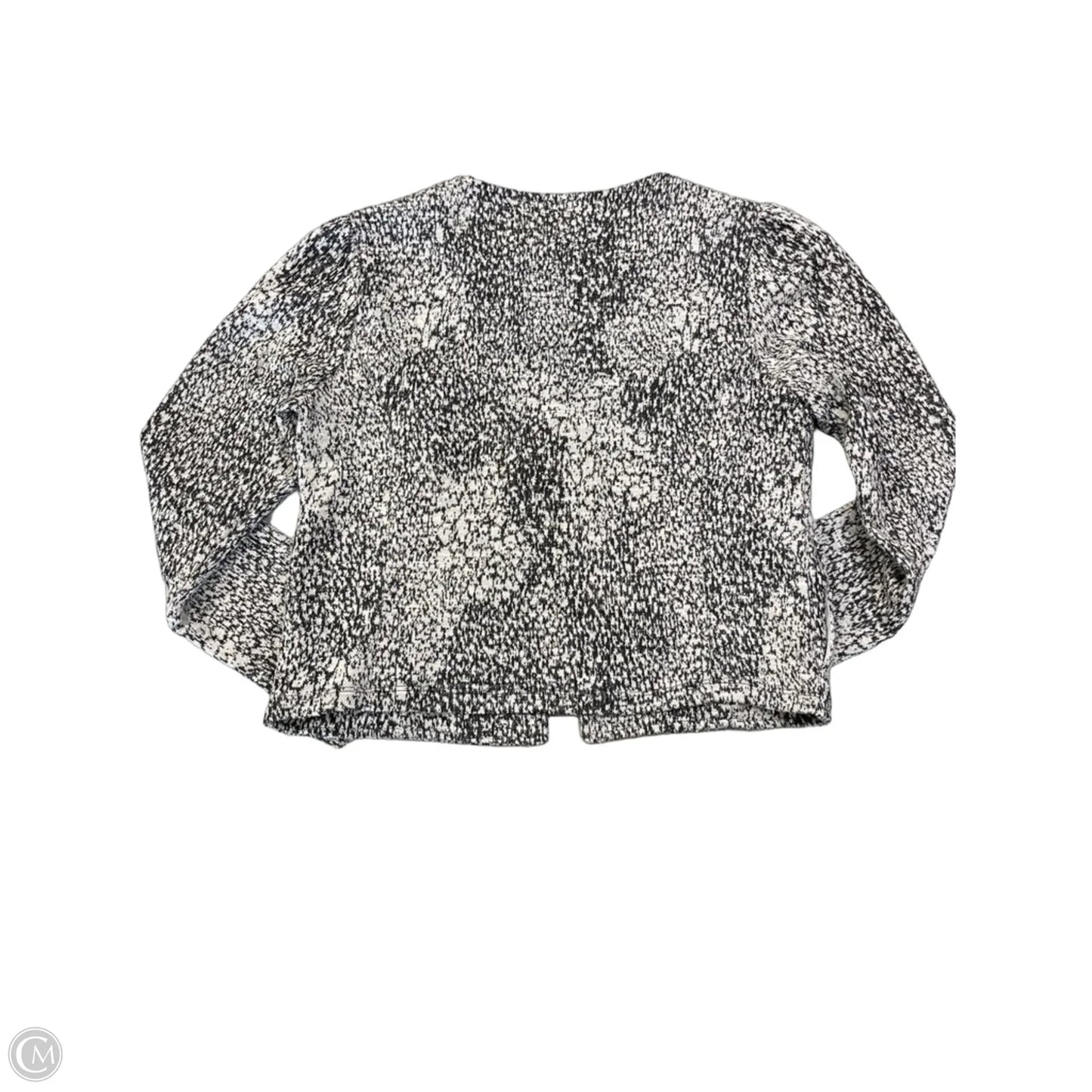 Cardigan By Dolan Left Coast In Black & White, Size: S