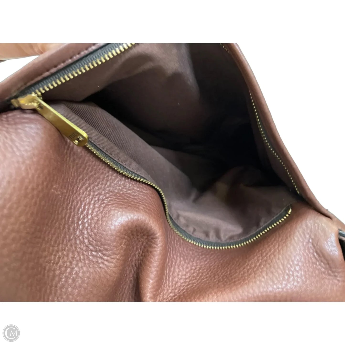 Crossbody Leather By Fossil, Size: Medium