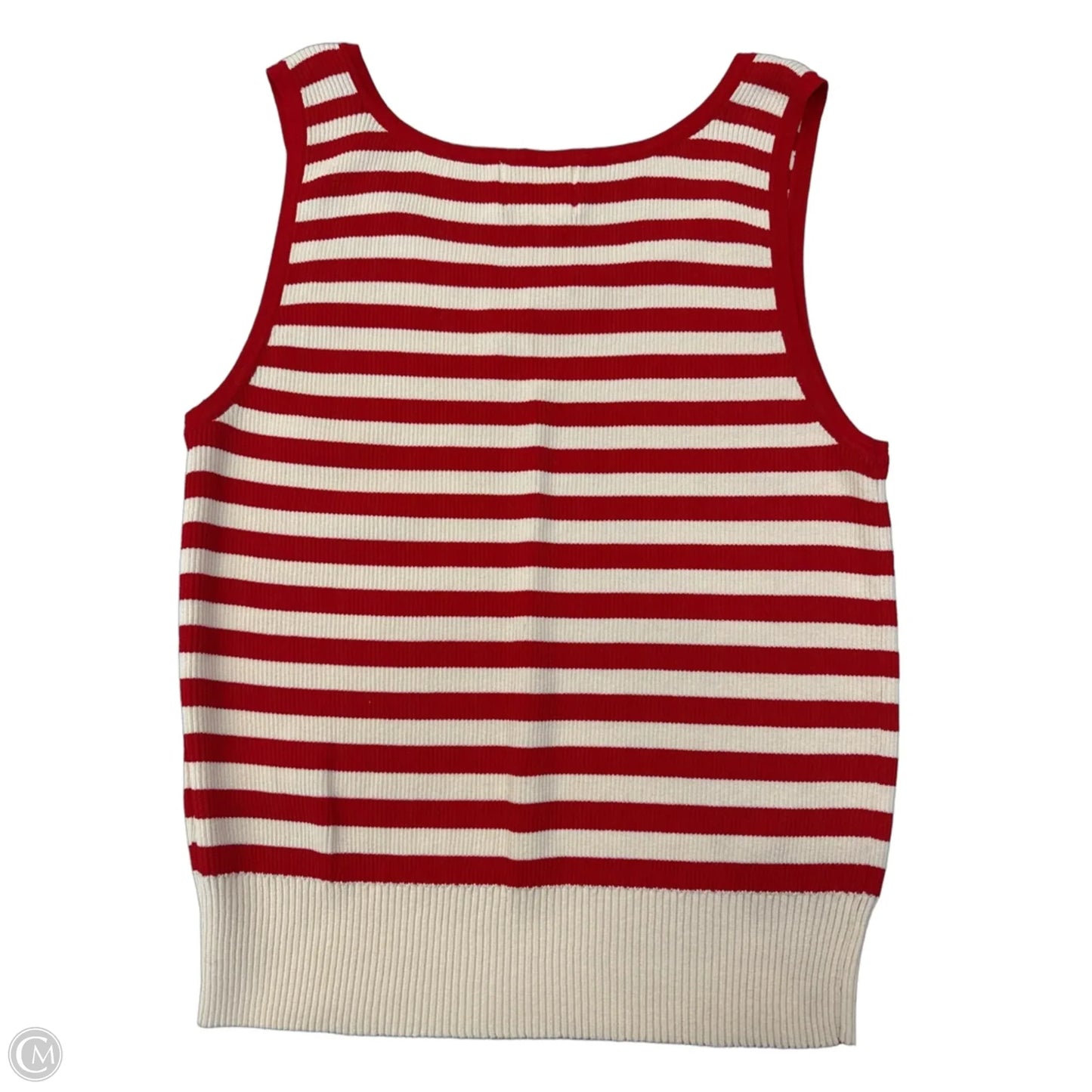 Tank Top By Cmb In Striped Pattern, Size: L