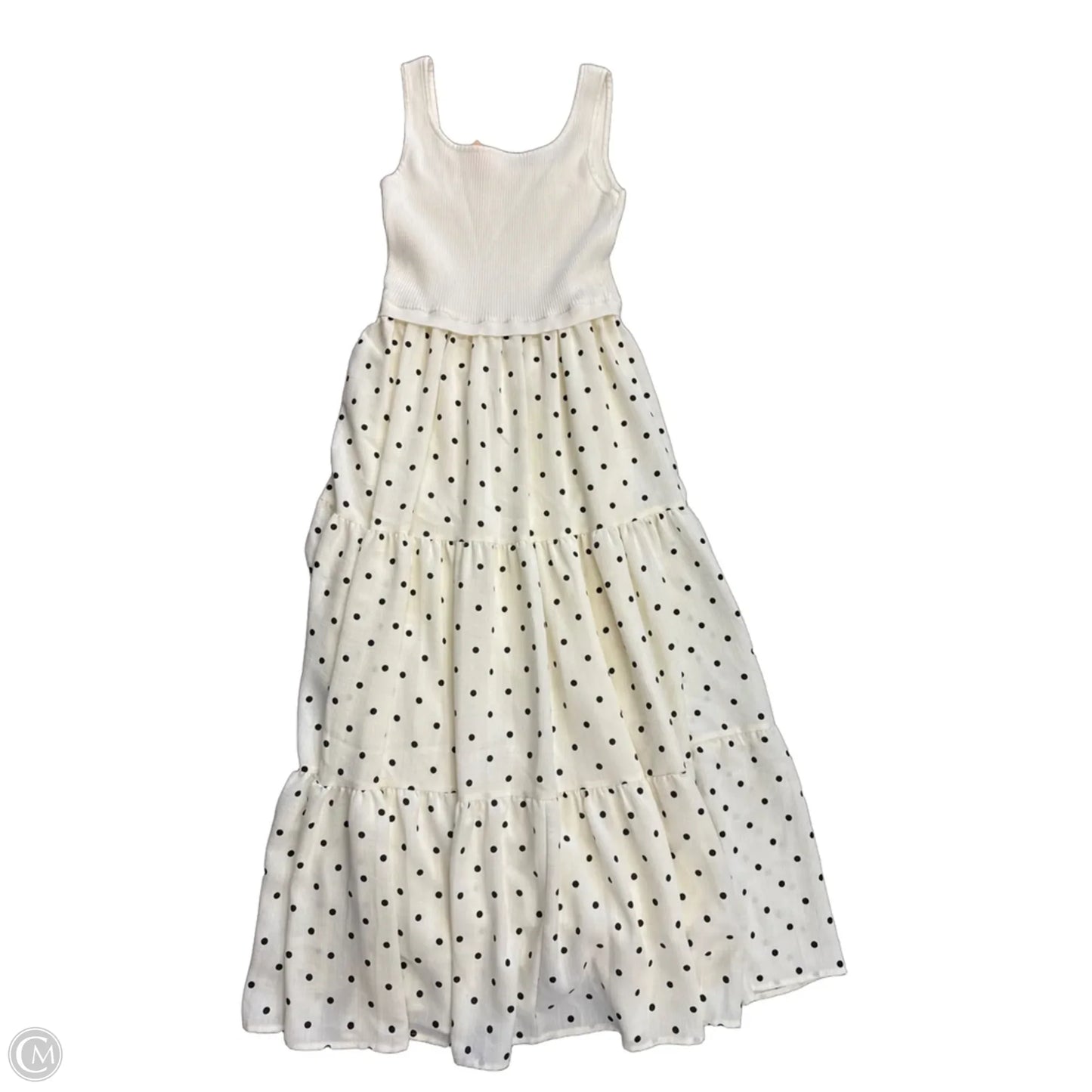 Dress Casual Maxi By Clothes Mentor In Polkadot Pattern, Size: S