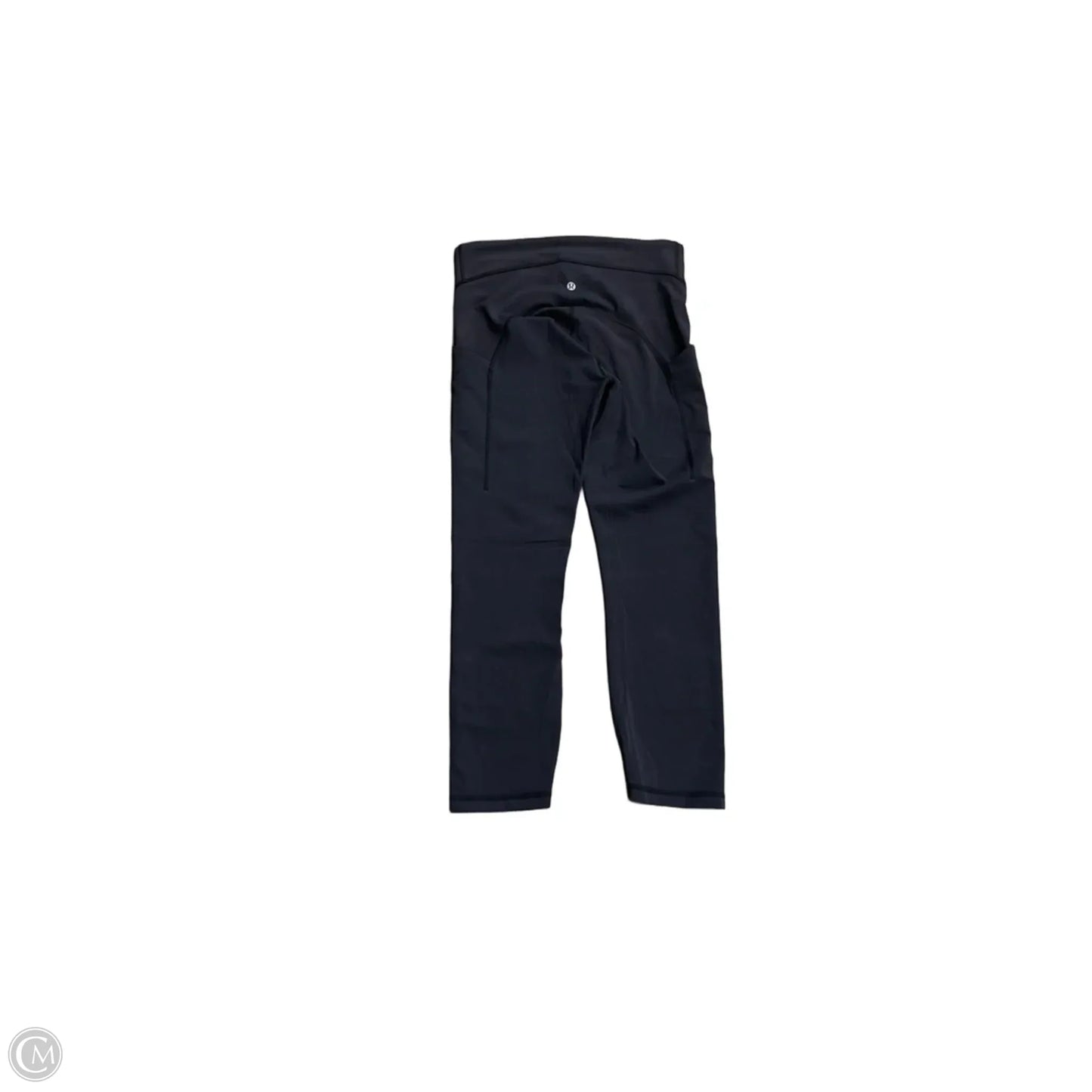 Athletic Capris By Lululemon In Black, Size: M