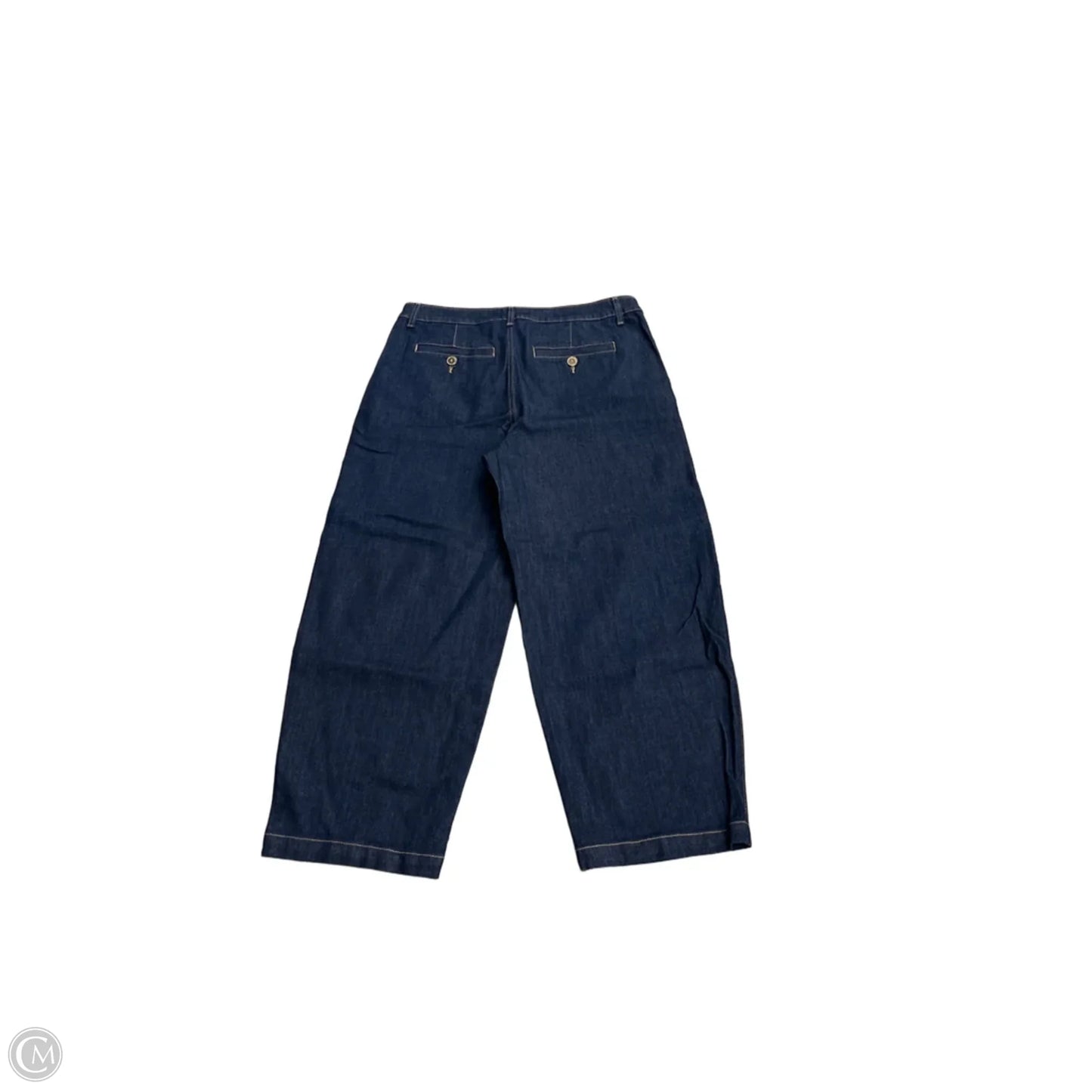Jeans Wide Leg By Chicos In Blue Denim, Size: 12