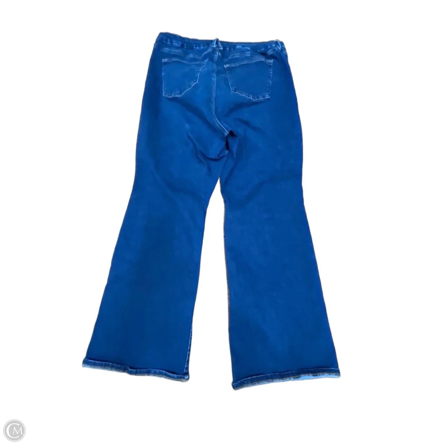 Pants Wide Leg By Good American In Blue Denim, Size: 4x