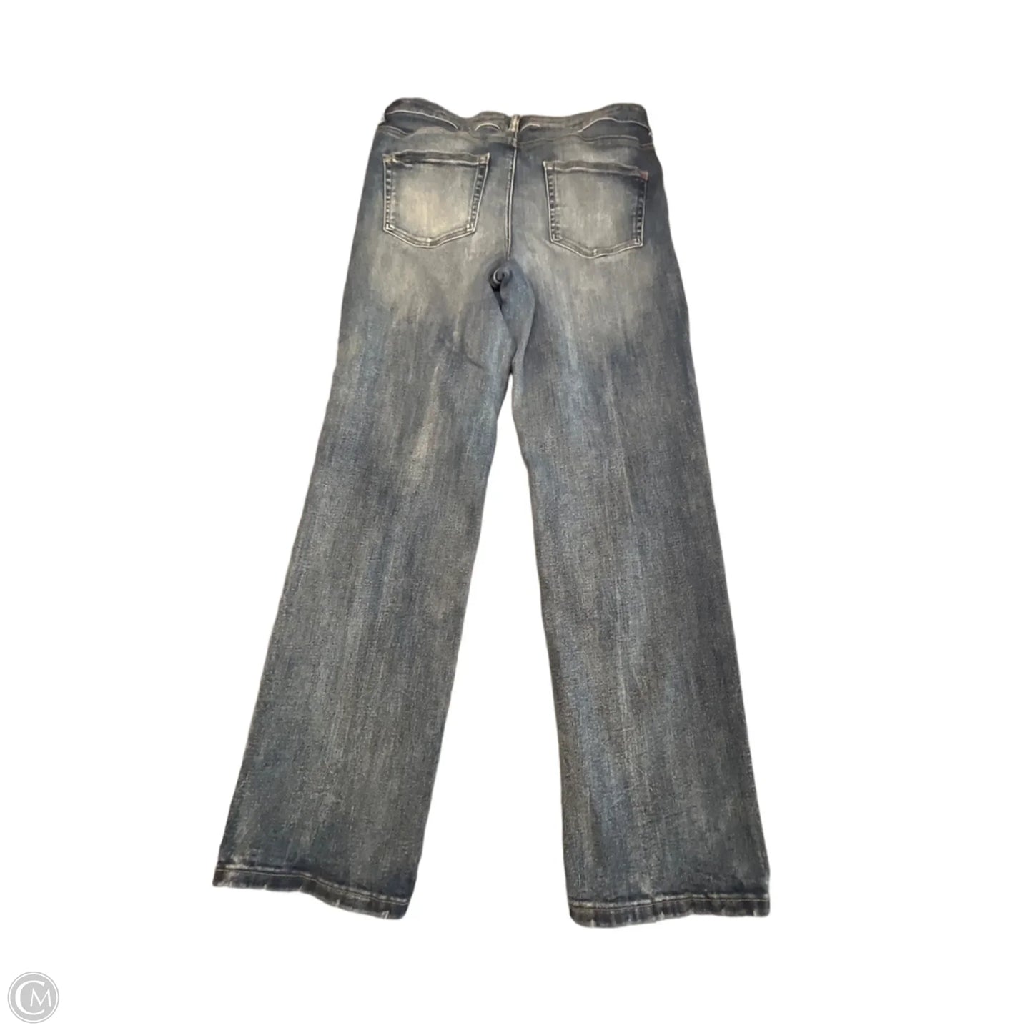 Jeans Straight By Maurices In Blue Denim, Size: 16
