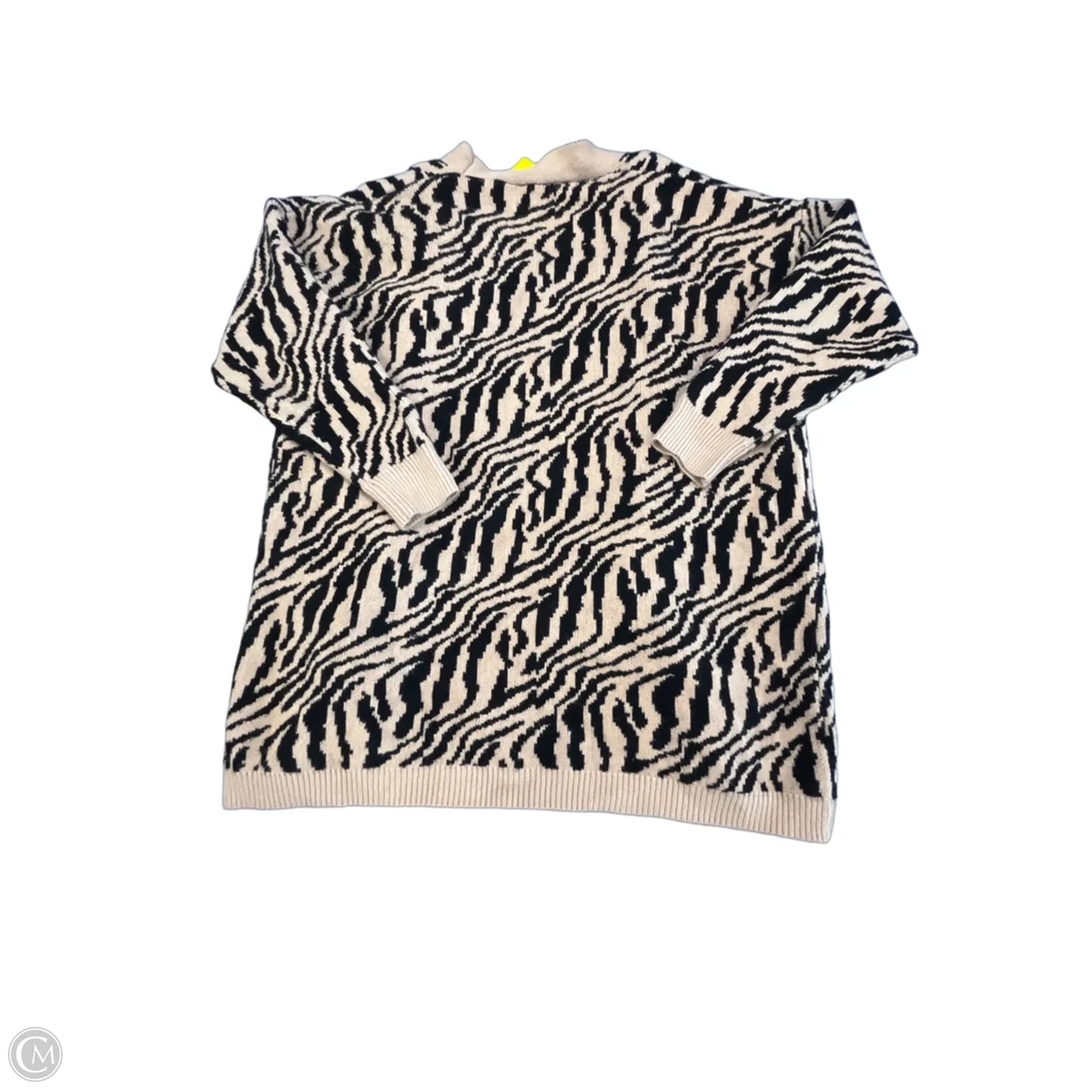 Cardigan By Fate In Zebra Print, Size: M