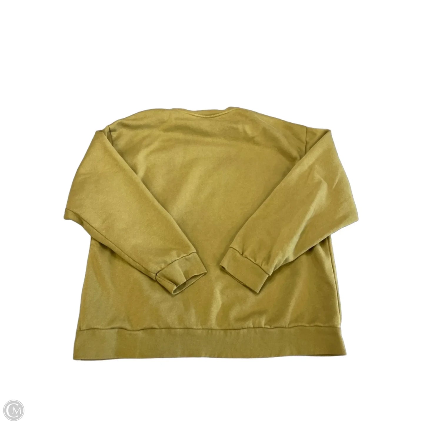 Athletic Sweatshirt Crewneck By The North Face In Green, Size: L