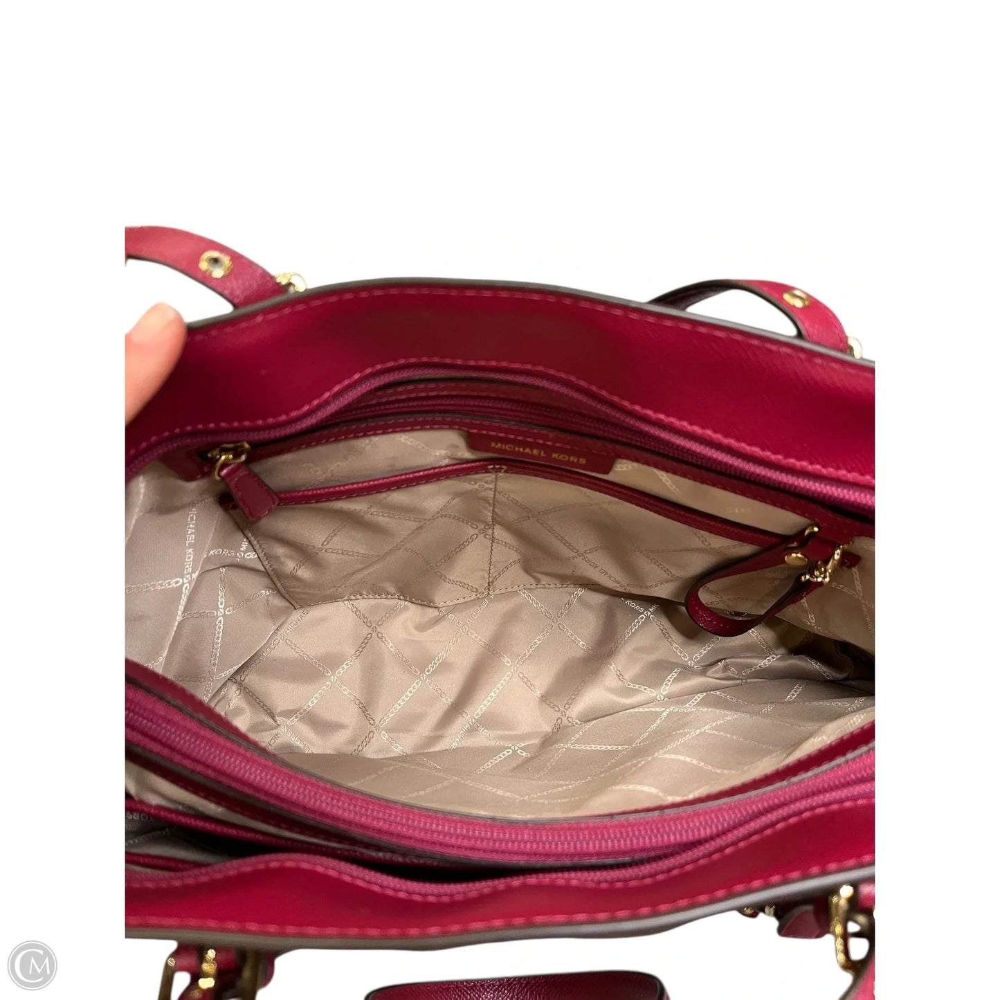 Handbag Designer By Michael Kors, Size: Large