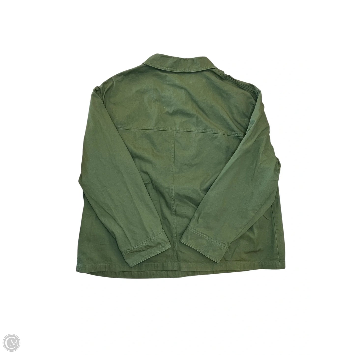 Jacket Shirt By Asos In Green, Size: Xxl