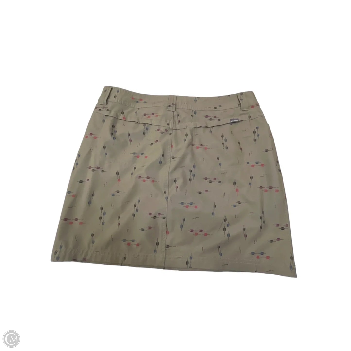 Athletic Skort By Eddie Bauer In Green, Size: M