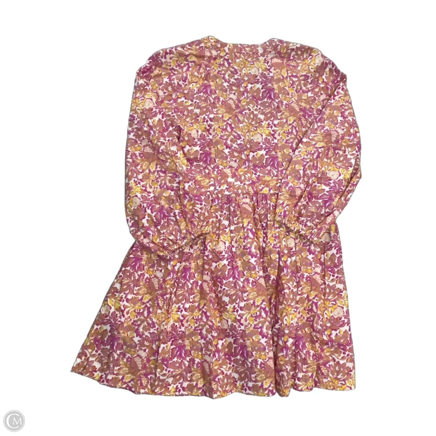 Dress Casual Short By Cma In Floral Print, Size: L