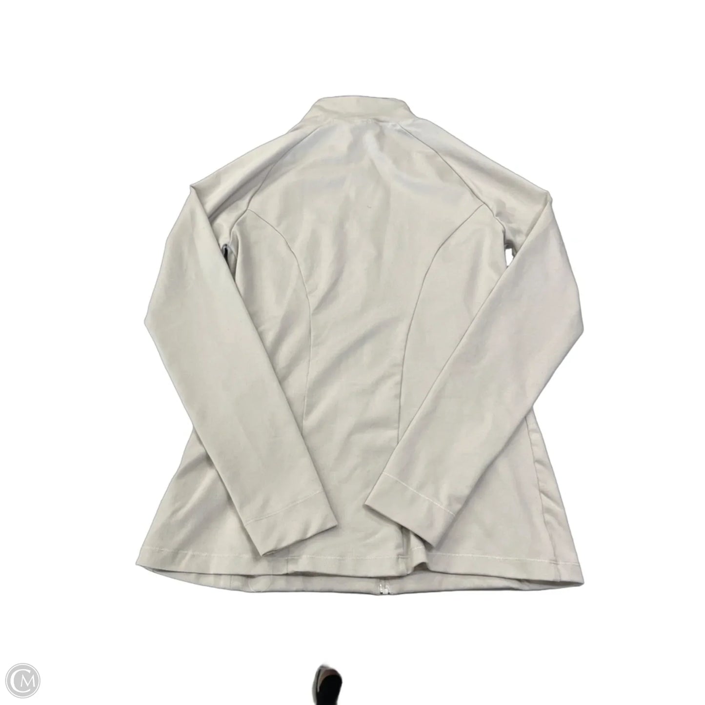 Athletic Jacket By Gym Shark In Tan, Size: S