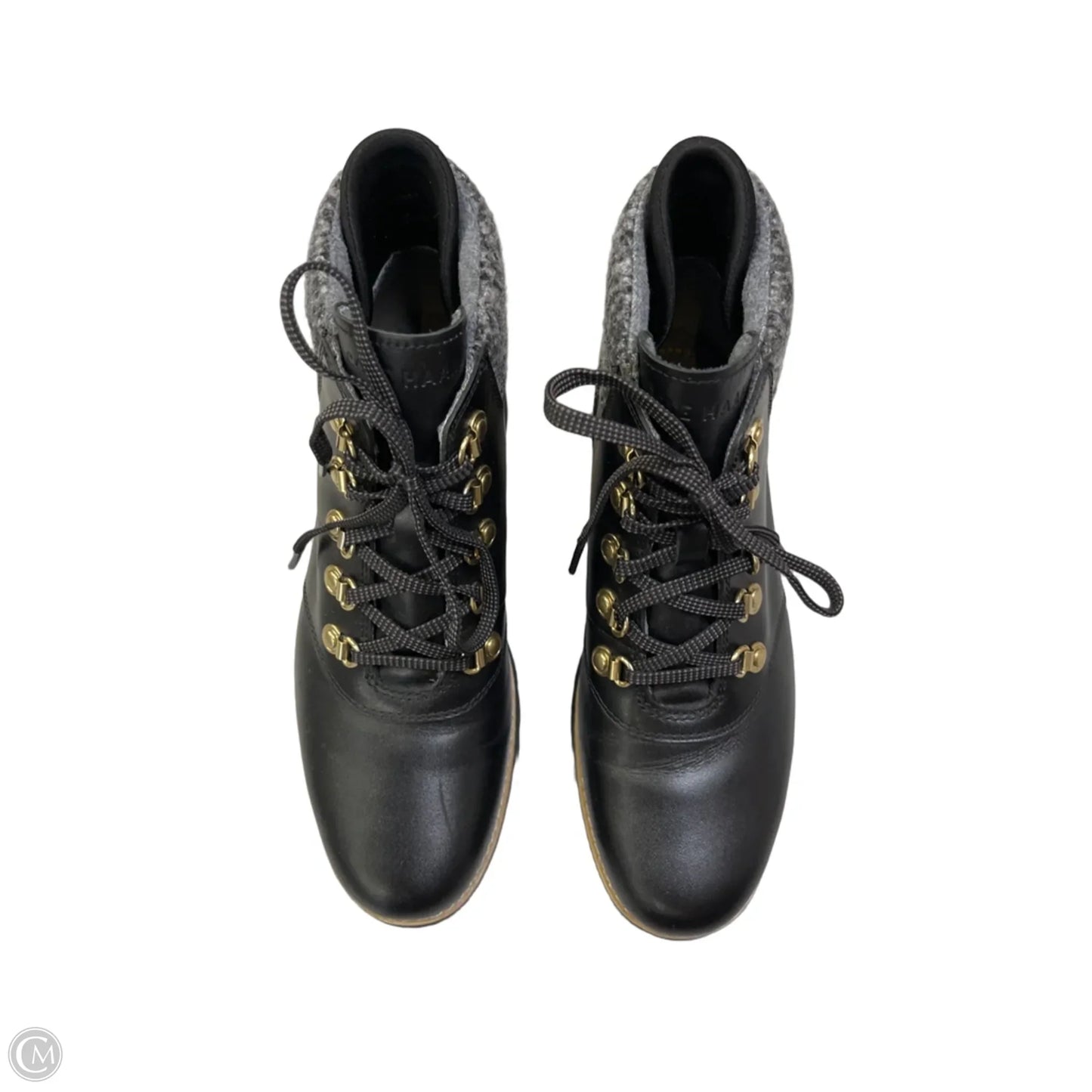 Boots Ankle Flats By Cole-haan In Black, Size: 7