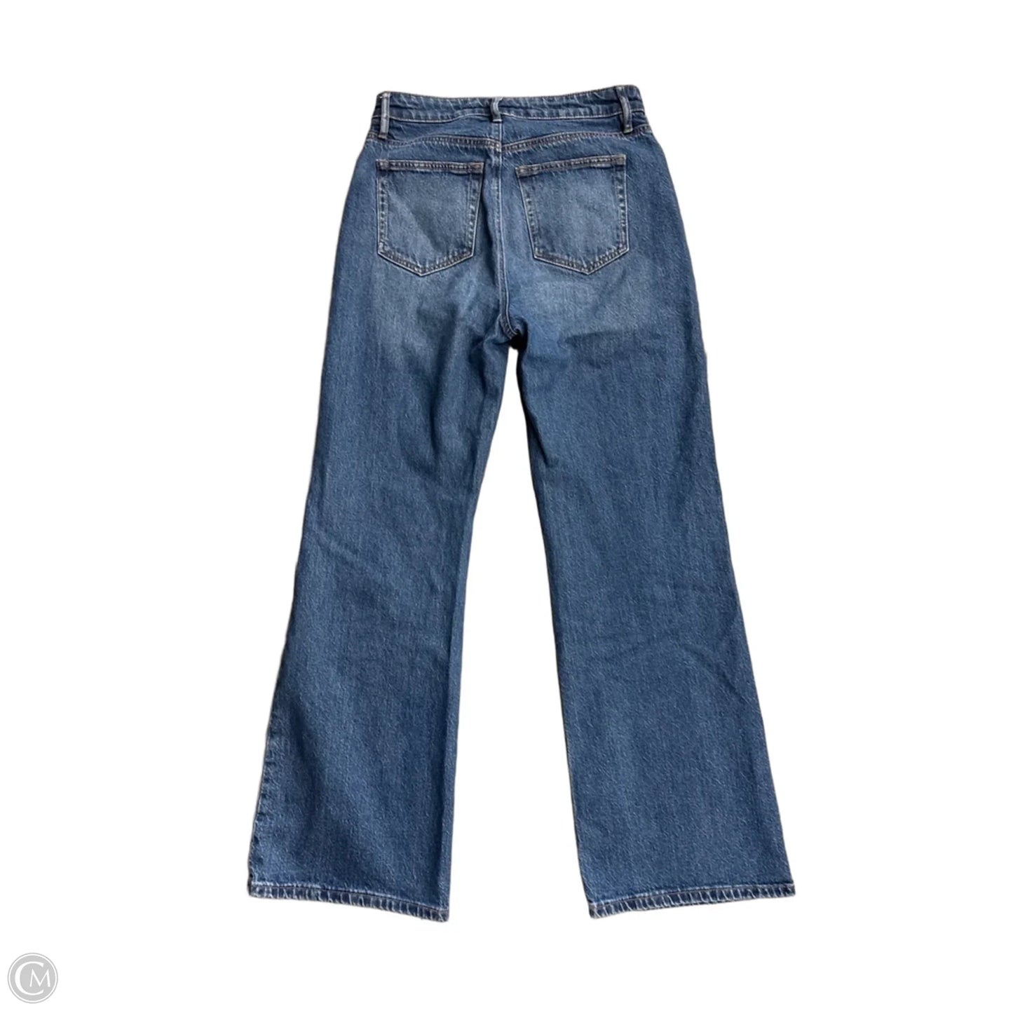Jeans Wide Leg By Loft In Blue Denim, Size: 0