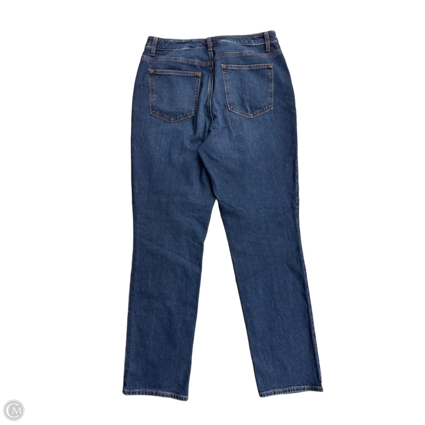 Jeans Straight By Talbots In Blue Denim, Size: 10