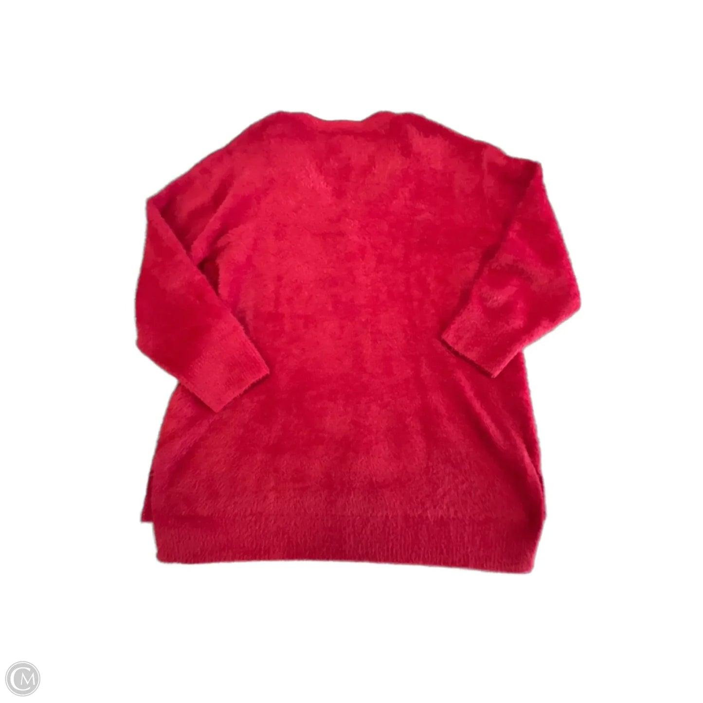 Sweater By Ava & Viv In Red, Size: 1x
