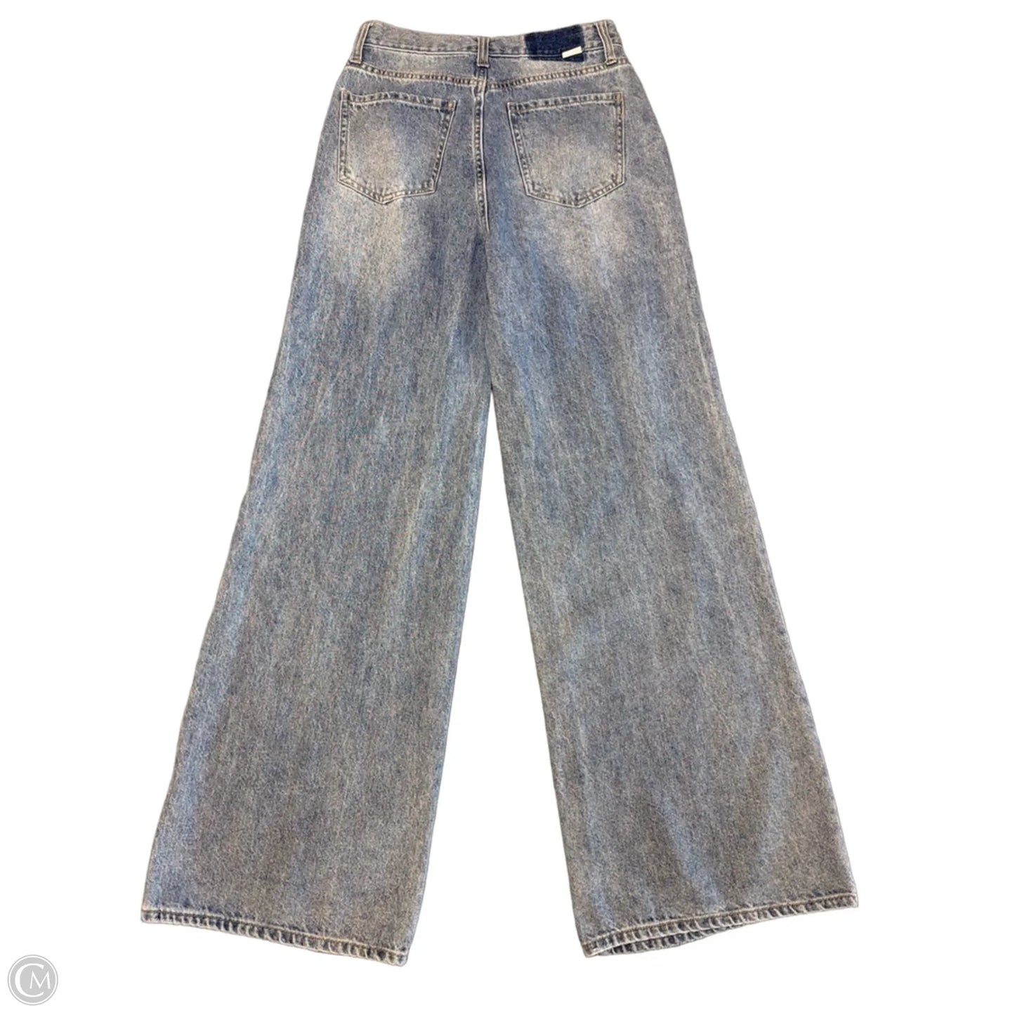 Jeans Wide Leg By Daze In Blue Denim, Size: 2