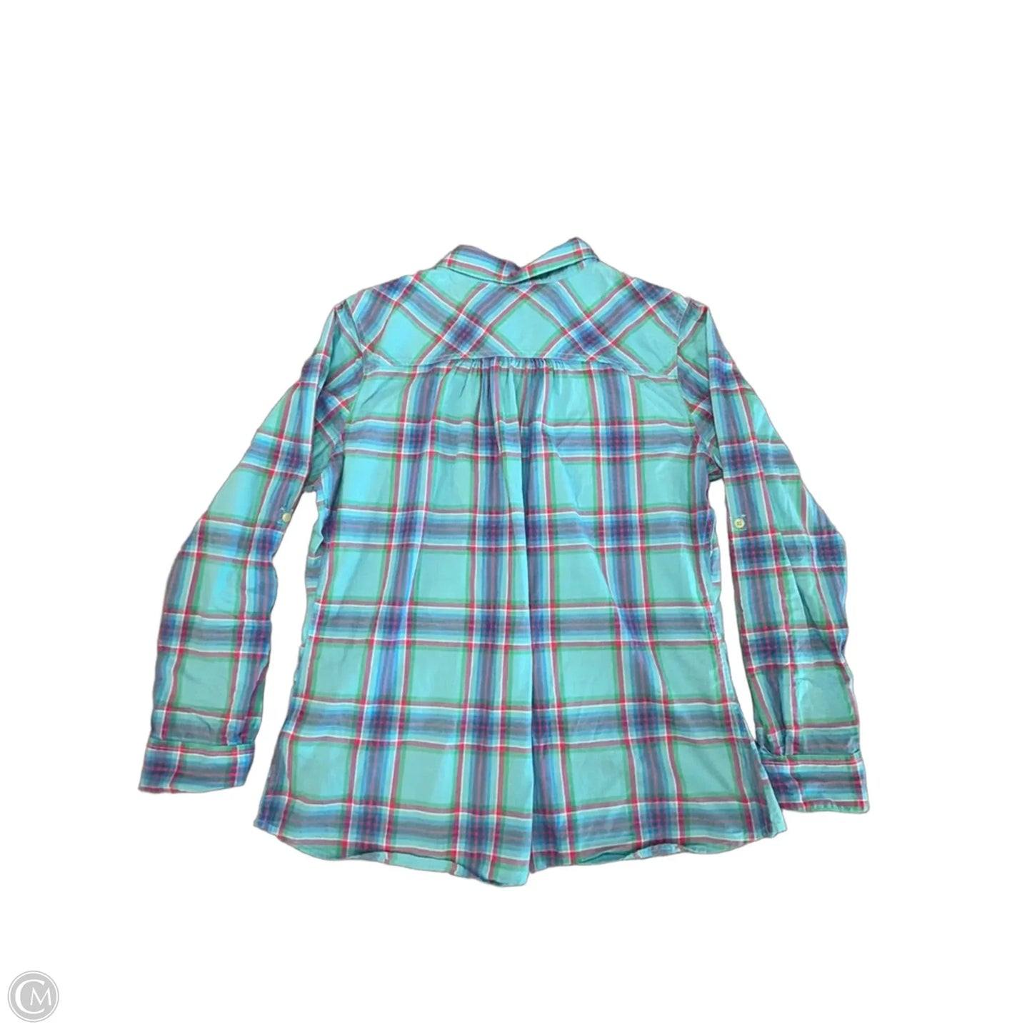 Top Long Sleeve By The North Face In Aqua, Size: Xs