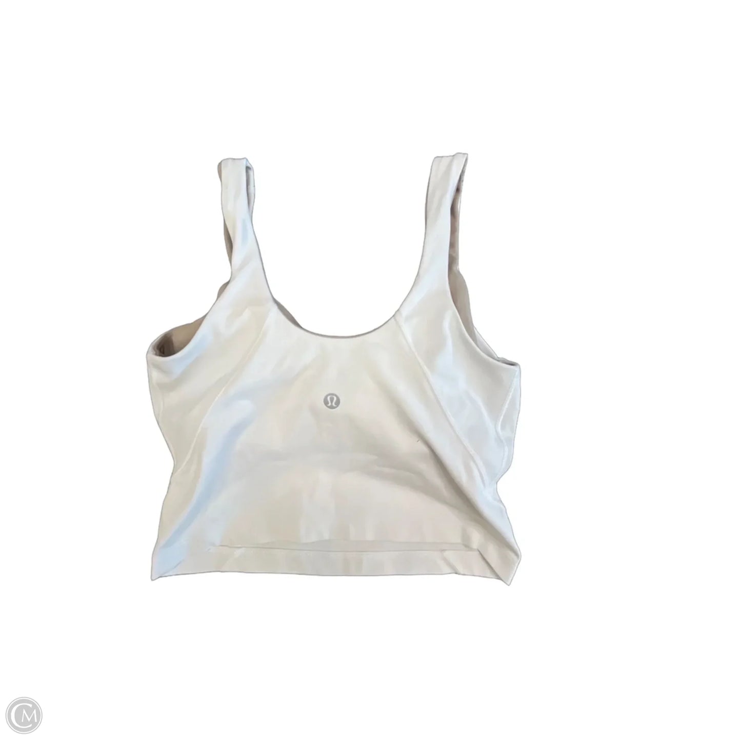 Athletic Bra By Lululemon In White, Size: S