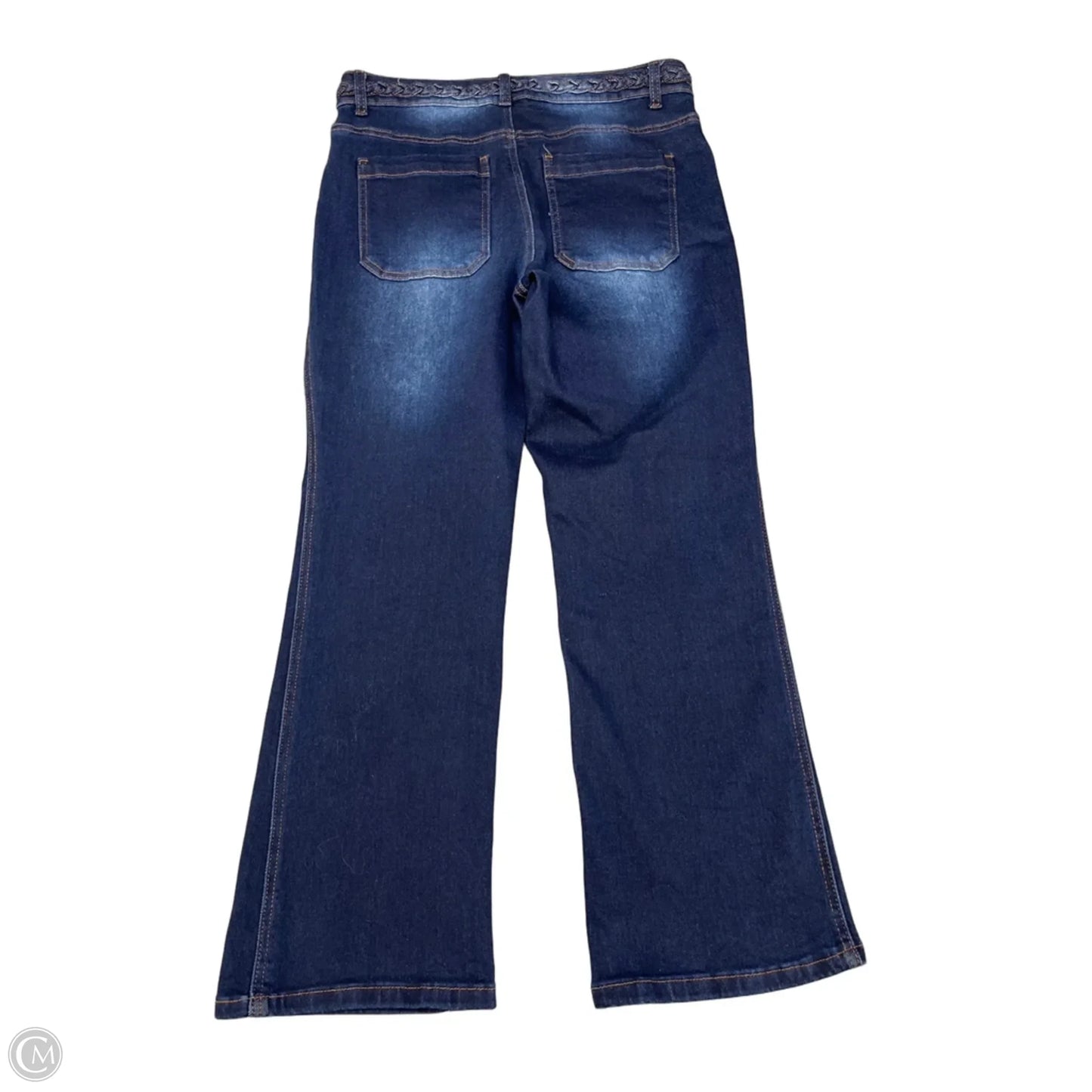 Jeans Straight By Clothes Mentor In Blue Denim, Size: 12p
