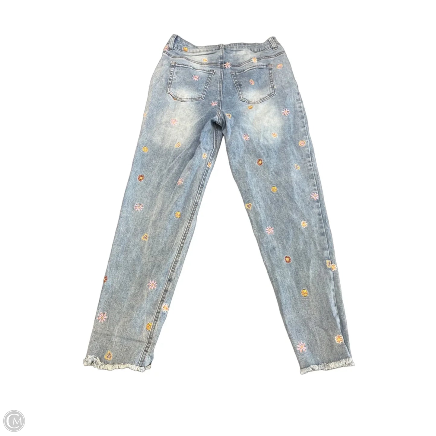 Jeans Straight By Love Fire In Blue Denim, Size: 8