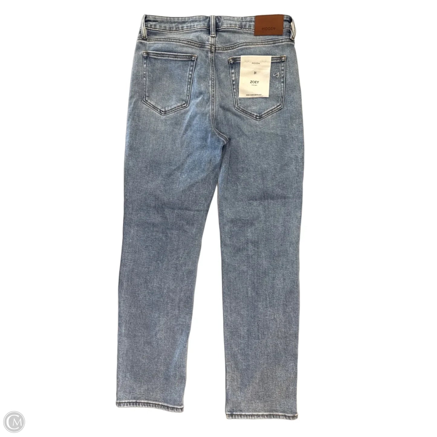 Jeans Straight By Hidden In Blue, Size: 12