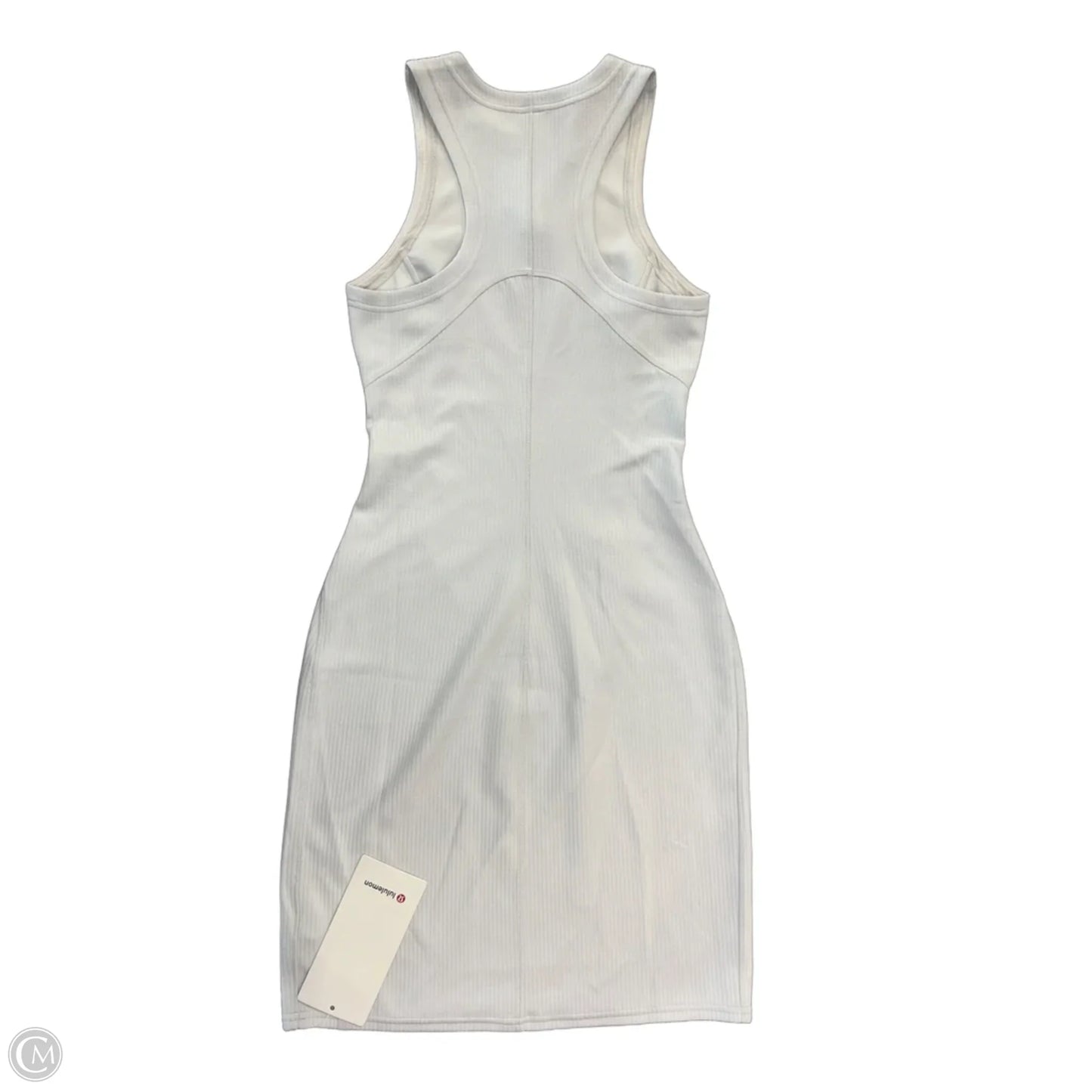 Athletic Dress By Lululemon In White, Size: XS