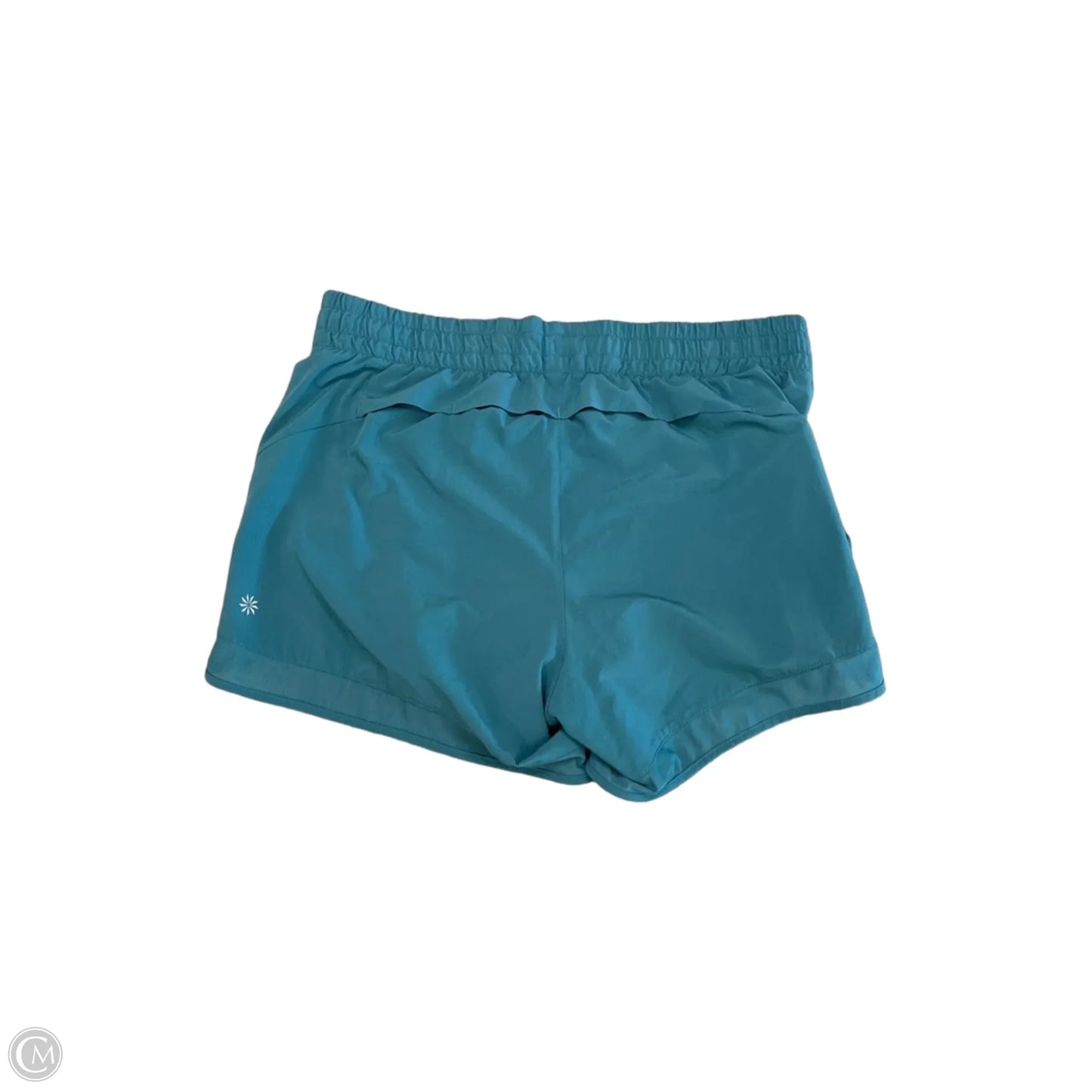 Athletic Shorts By Athleta In Teal, Size: M
