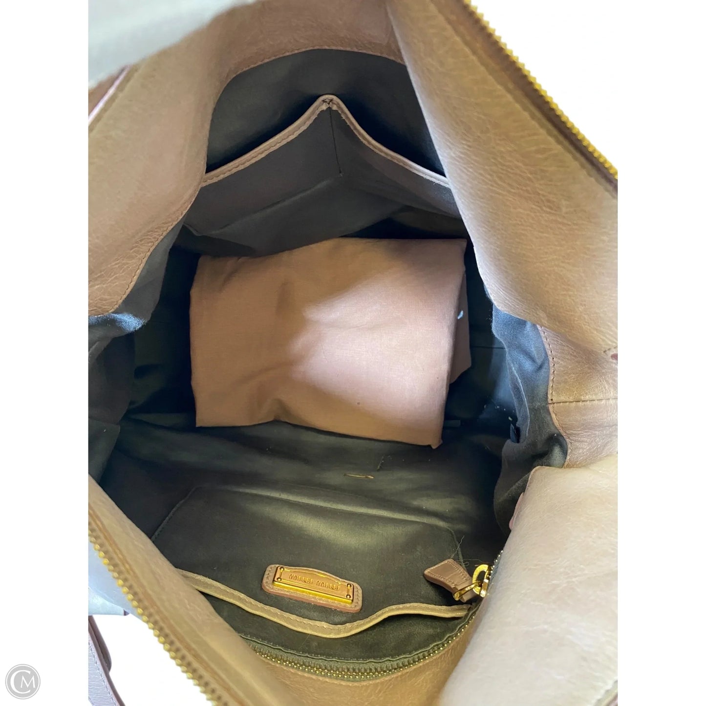 Handbag Luxury Designer By Miu Miu, Size: Large