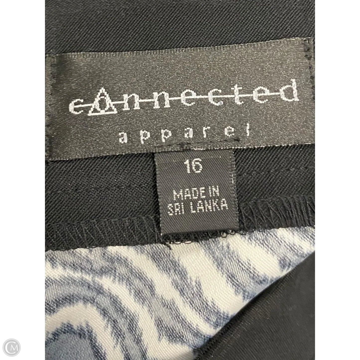 Dress Casual Short By Connected Apparel In Animal Print, Size: 16