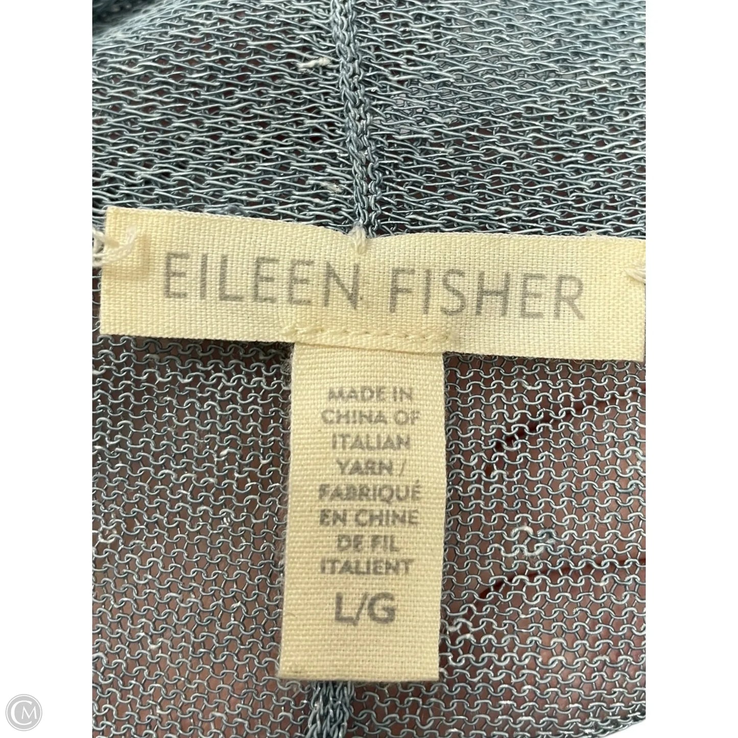 Cardigan By Eileen Fisher In Blue, Size: L