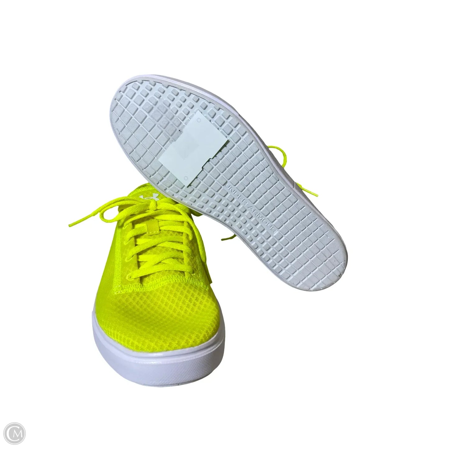 Shoes Athletic By Under Armour In Yellow, Size: 8.5