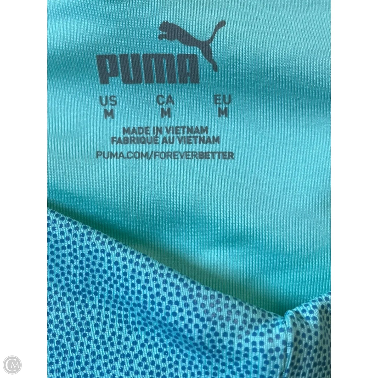 Athletic Capris By Puma In Blue, Size: M