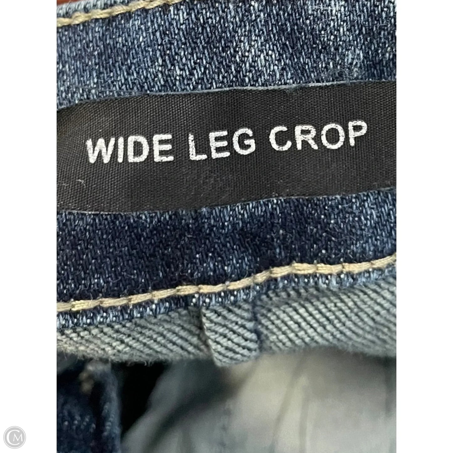 Jeans Cropped By Judy Blue In Blue Denim, Size: 6
