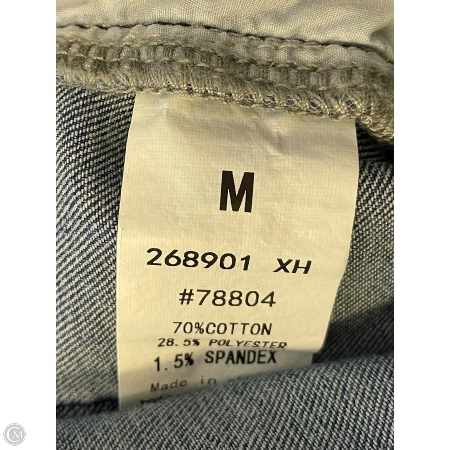 Jeans Cropped By Clothes Mentor In Floral Print, Size: M