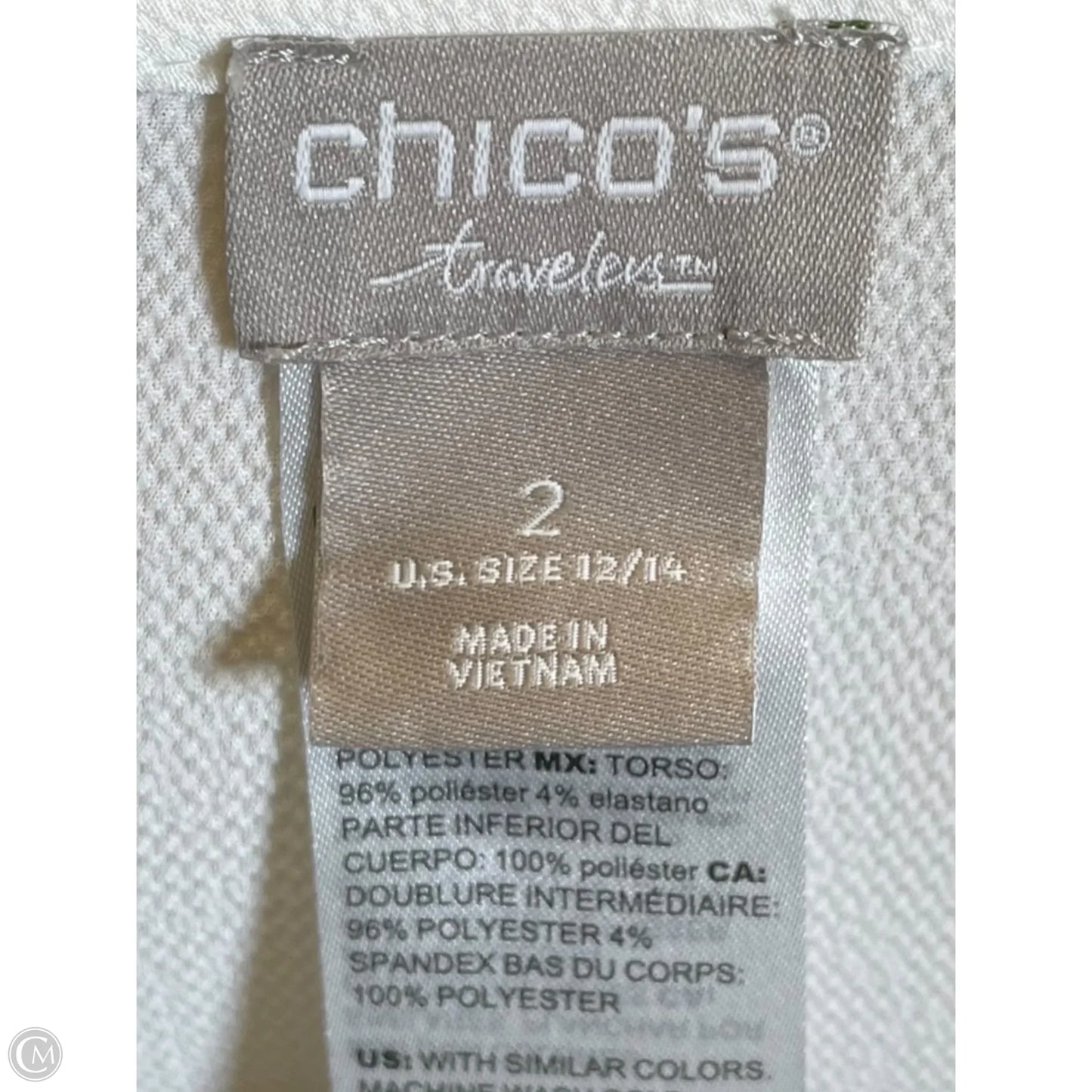 Cardigan By Chicos In White, Size: L