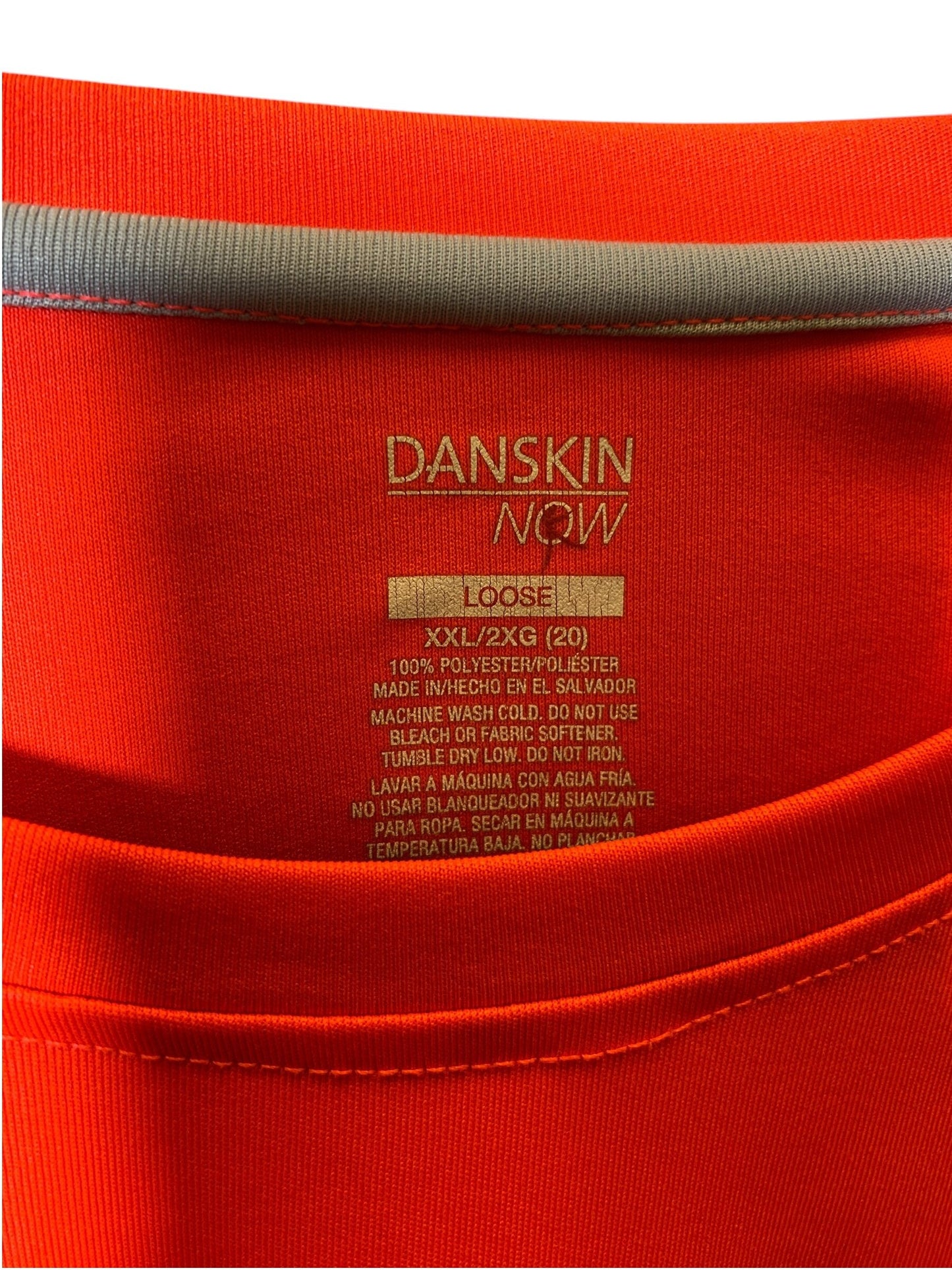 Athletic Top Short Sleeve By Danskin Size: Xxl
