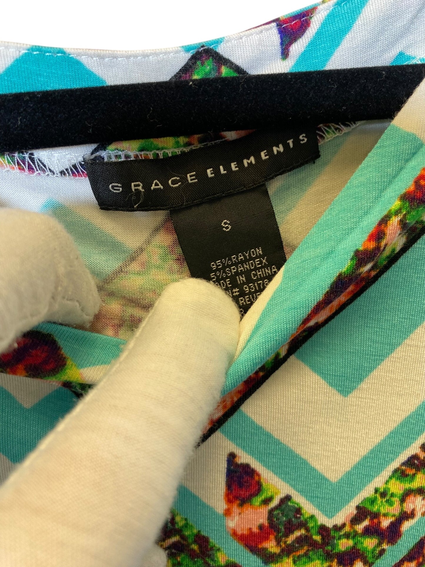 Top 3/4 Sleeve By Grace Elements Size: S