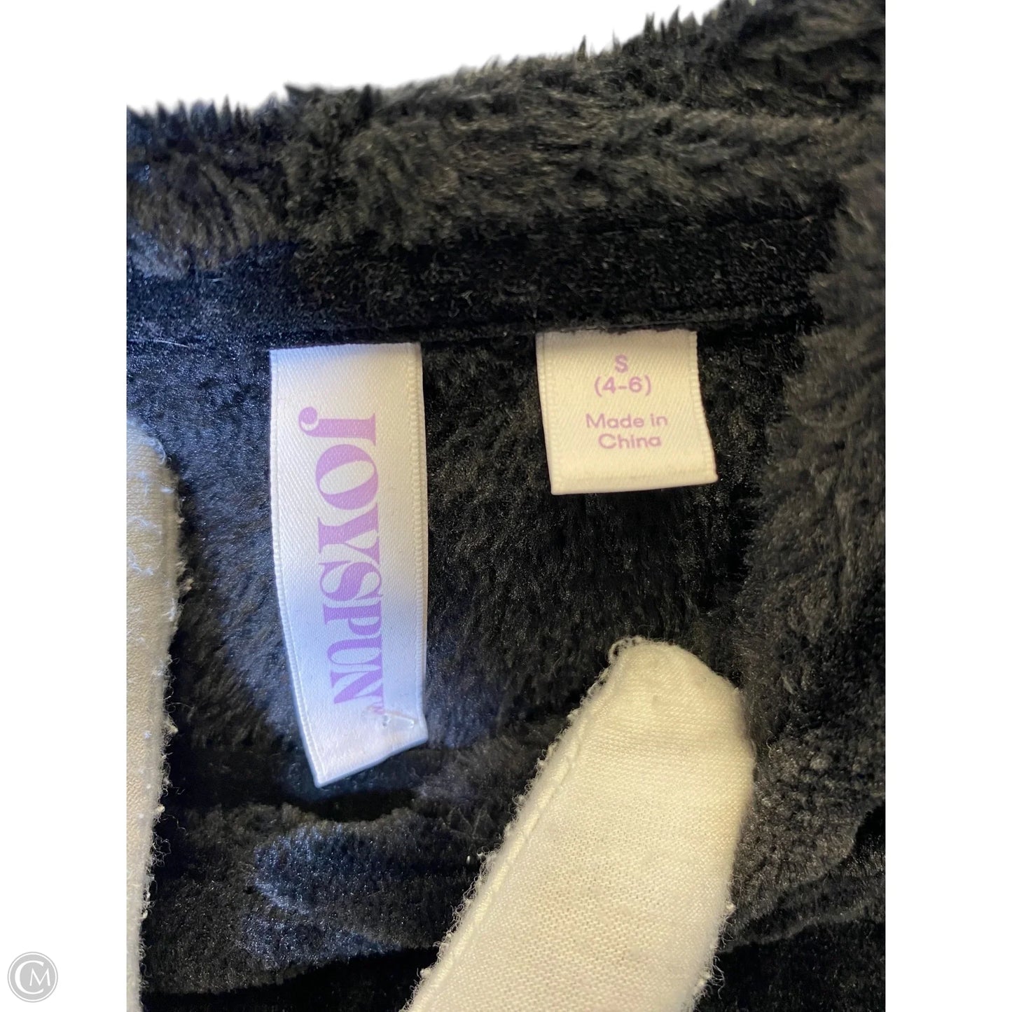 Sweatshirt Hoodie By Joyspun In Black, Size: S