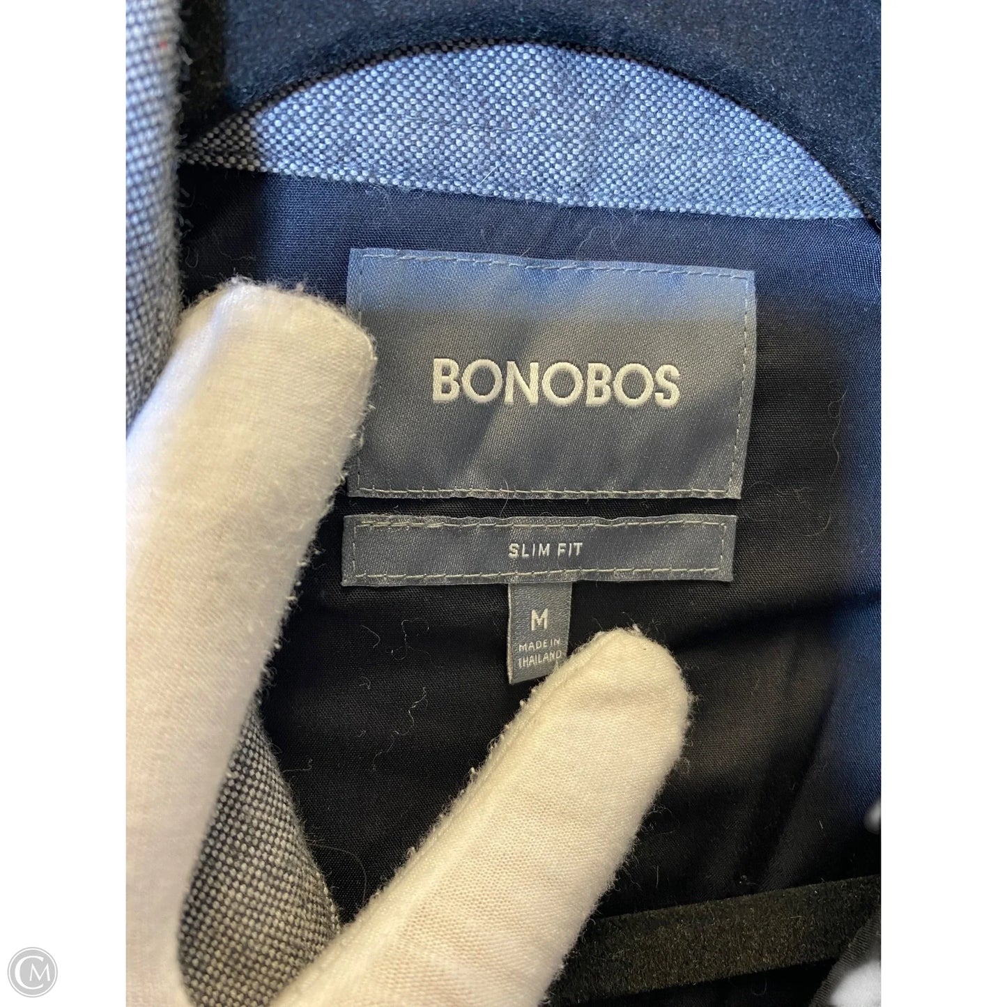 Jacket Puffer & Quilted By Clothes Mentor In Grey, Size: M