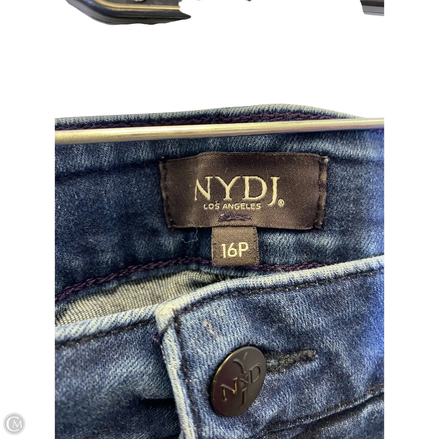 Jeans Boot Cut By Not Your Daughters Jeans In Blue Denim, Size: 16