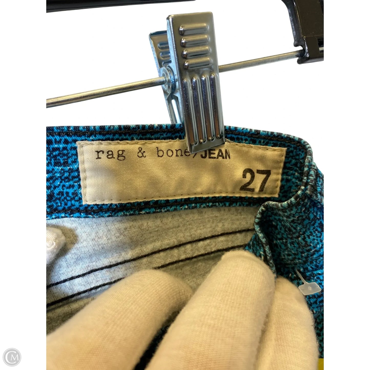 Jeans Skinny By Rag And Bone In Blue, Size: 4