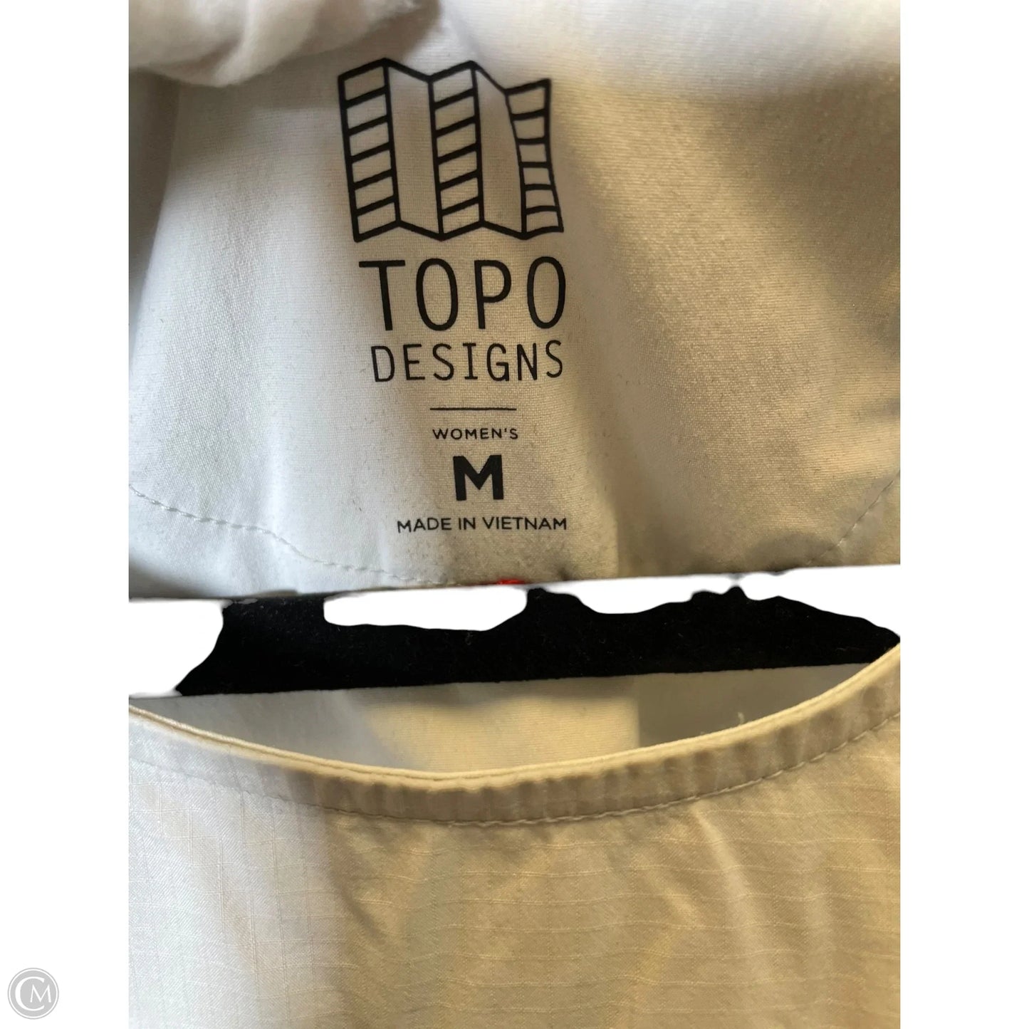 Top Sleeveless By Cmc In Grey, Size: M