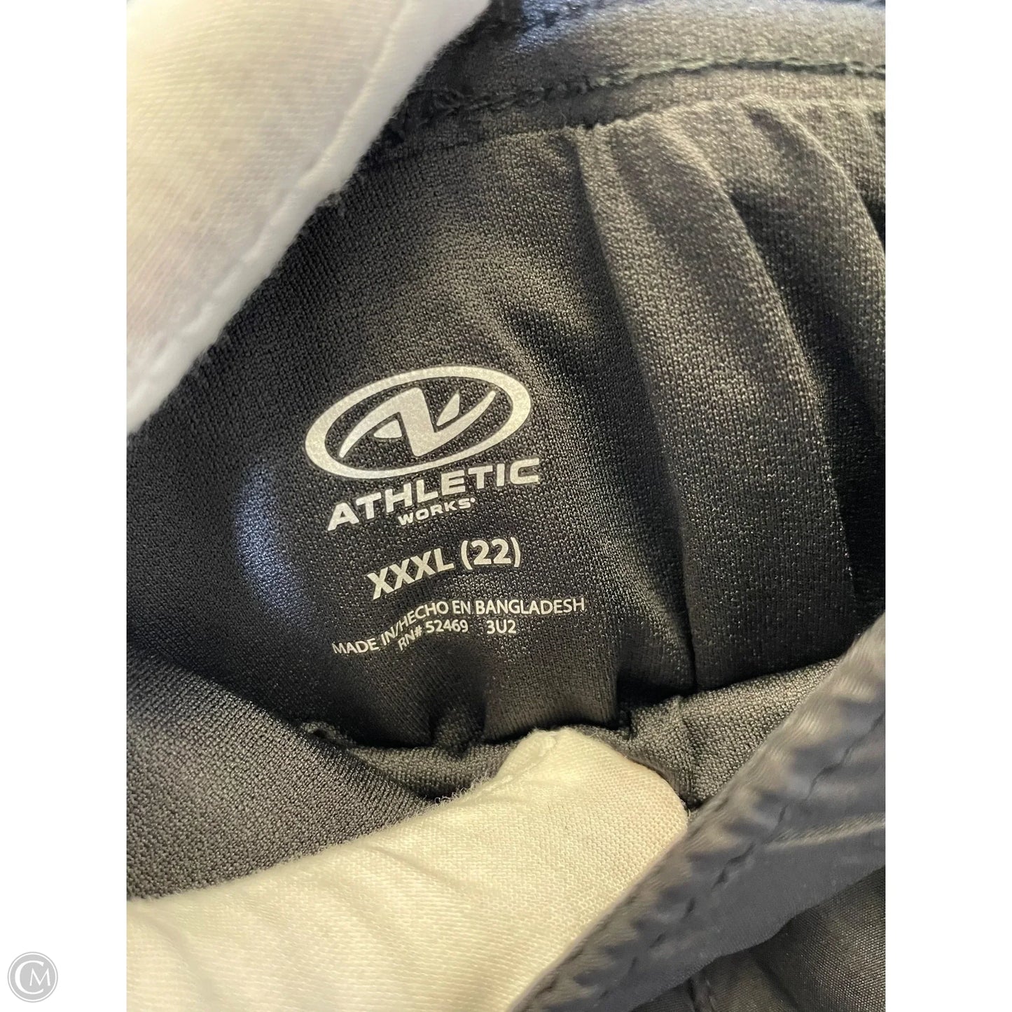 Athletic Shorts By Athletic Works In Black, Size: 3x