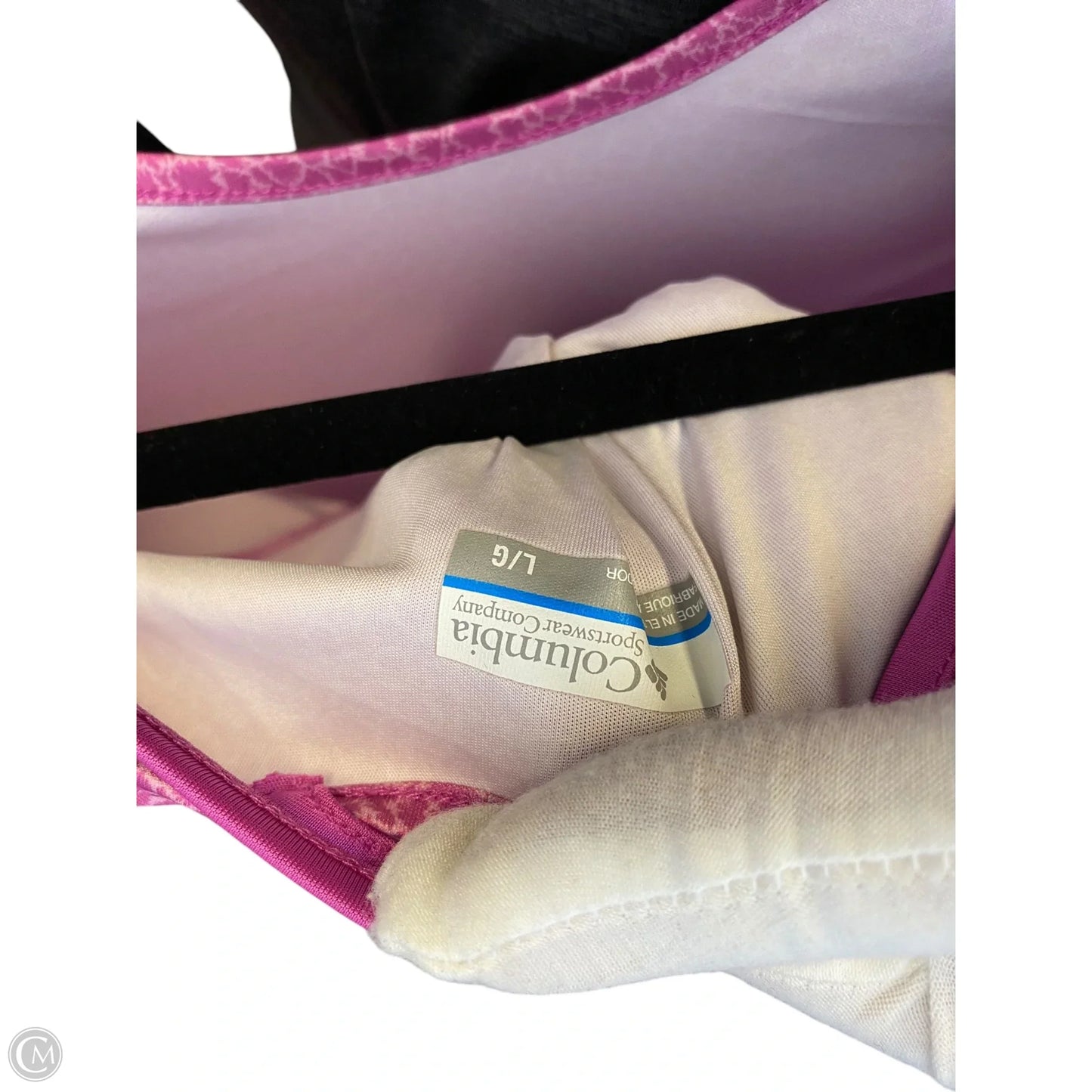 Athletic Top Long Sleeve Crewneck By Columbia In Mauve, Size: L