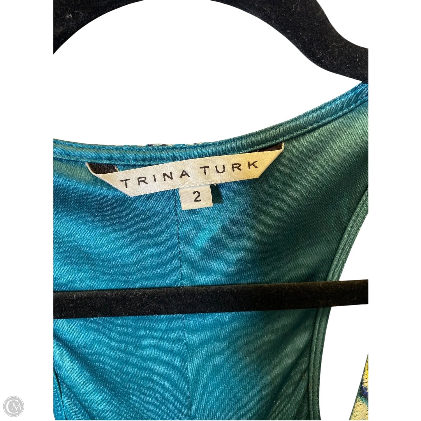 Dress Casual Maxi By Trina Turk In Multi-colored, Size: 2