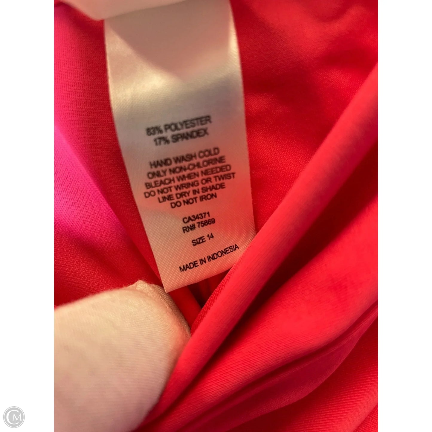 Athletic Skort By Clothes Mentor In Pink, Size: 14