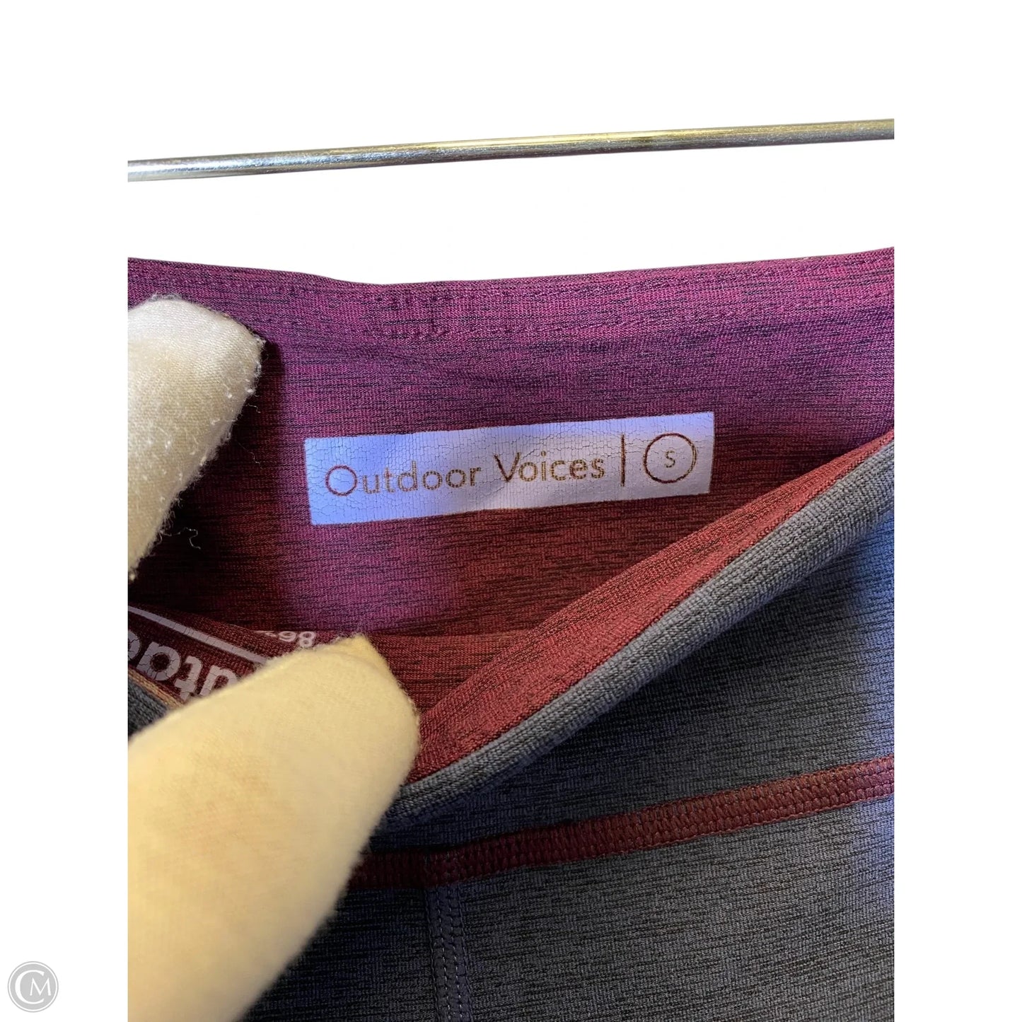 Athletic Leggings By Outdoor Voices In Multi-colored, Size: S