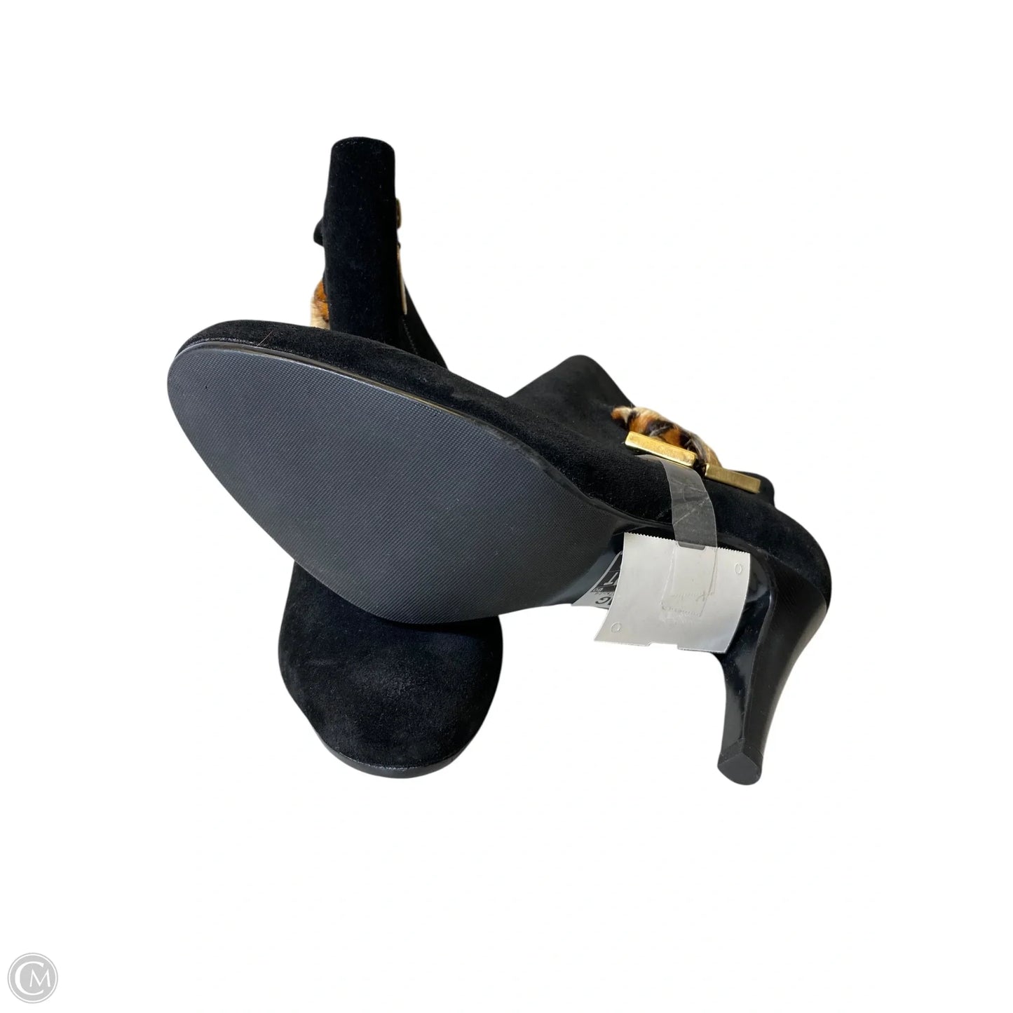 Boots Ankle Heels By Talbots In Black, Size: 7