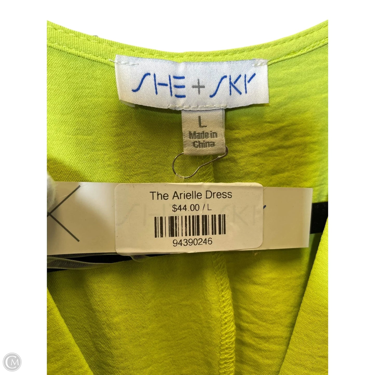 Dress Casual Midi By She + Sky In Green, Size: L