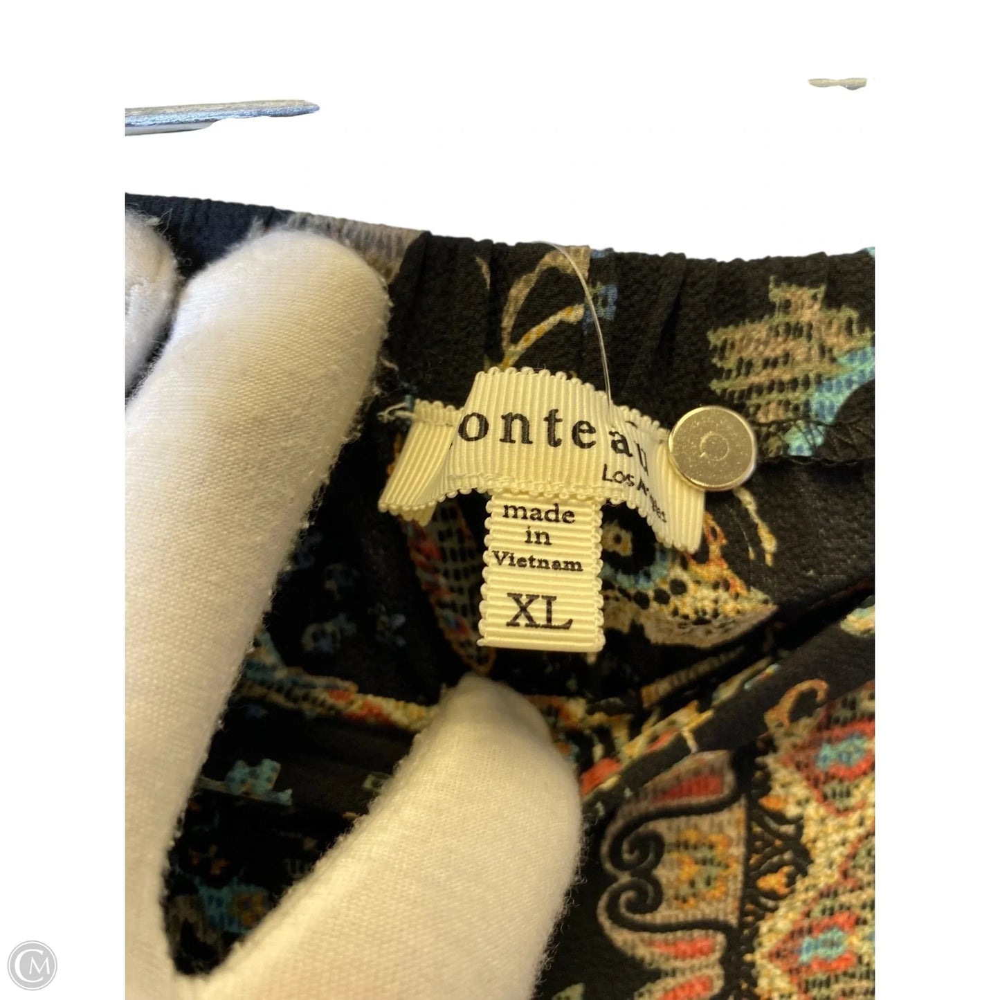 Skirt Maxi By Monteau In Multi-colored, Size: Xl